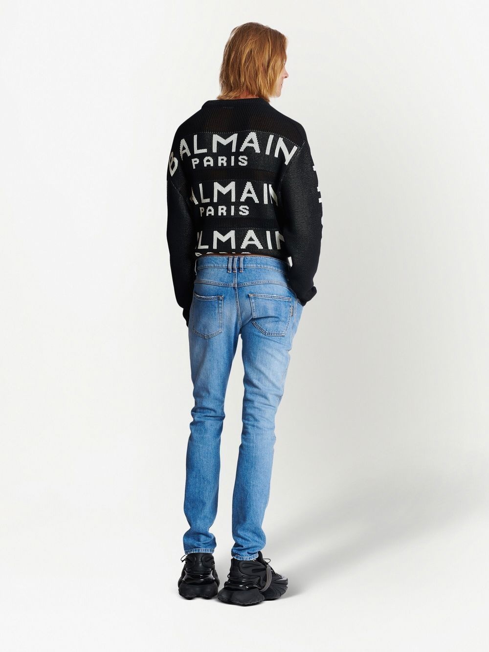 slim-cut leg jeans - 4