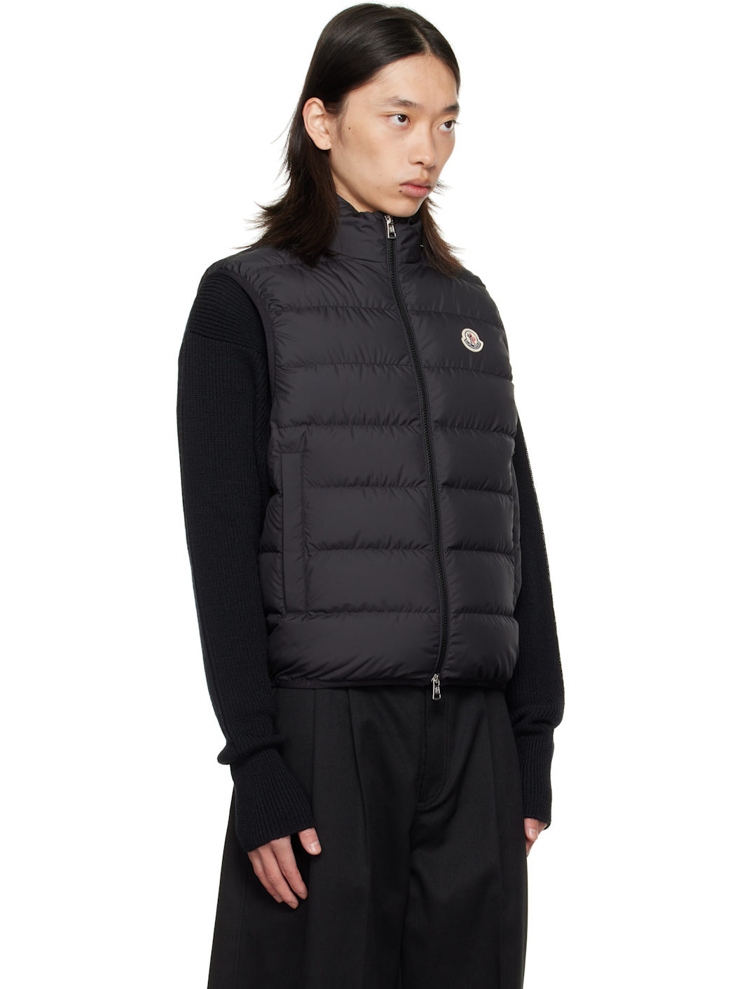 Black Contrin Down Vest - 2