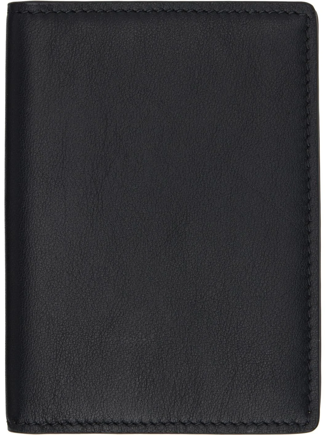 Black Leather Card Holder - 1