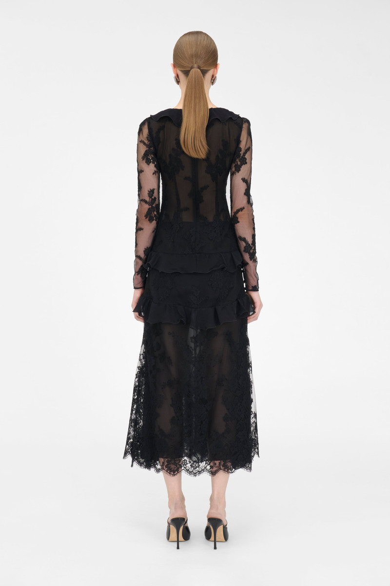 LACE DRESS WITH RUFFLES 4