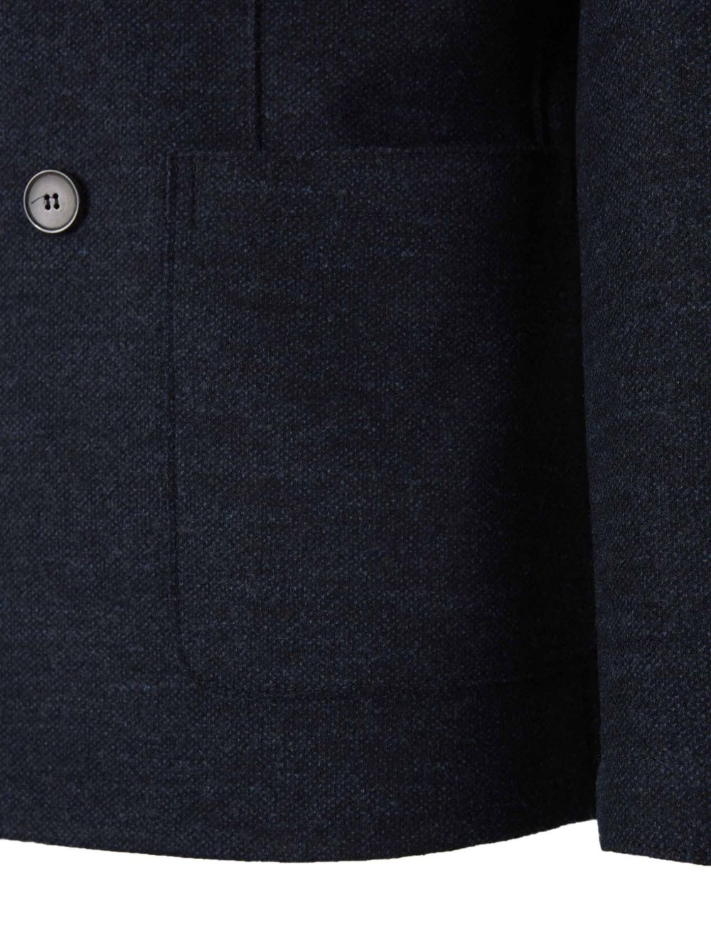double-breasted wool blazer - 4