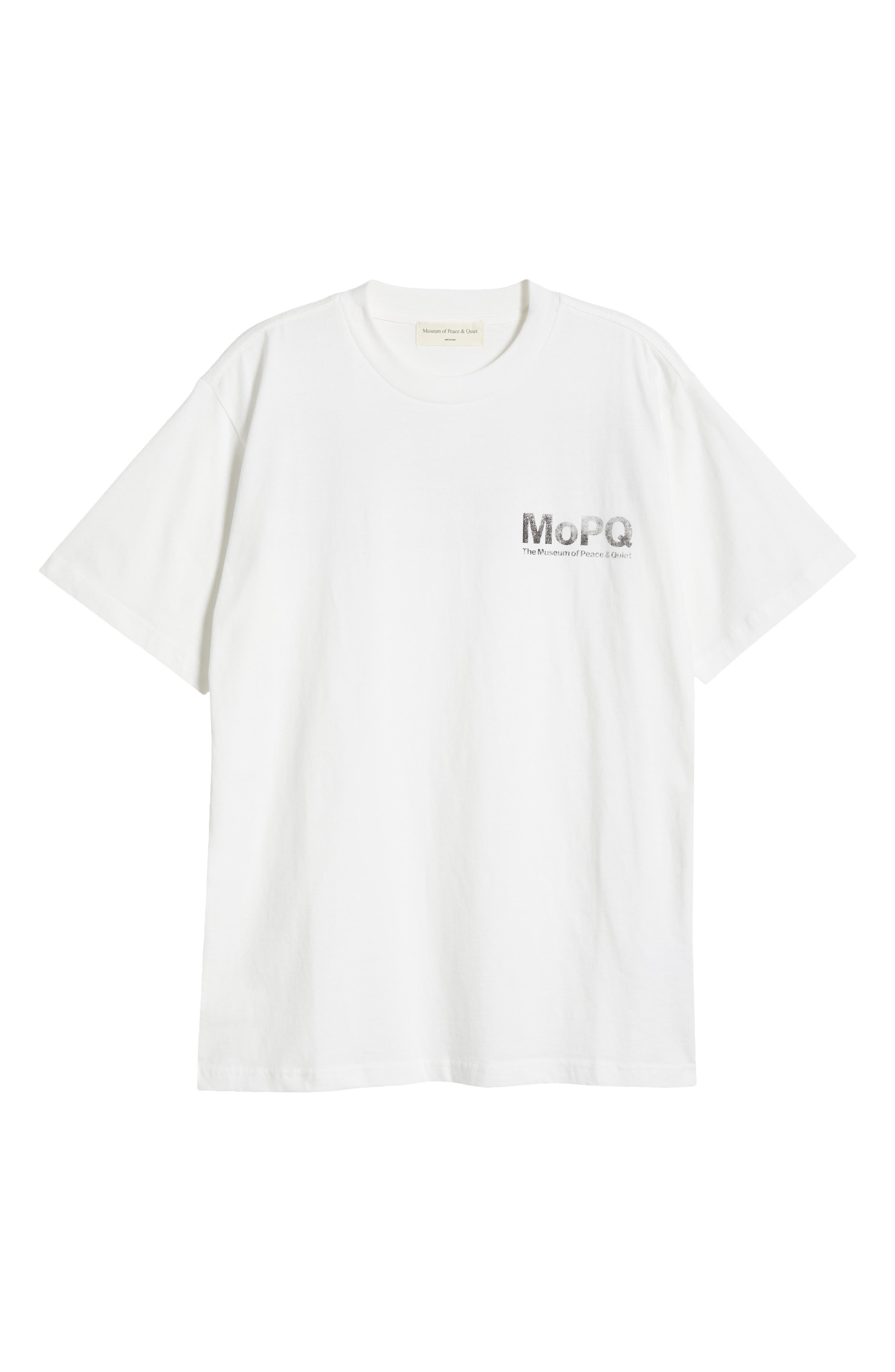 Museum of Peace & Quiet Contemporary Cotton Graphic T-Shirt in White at Nordstrom - 5