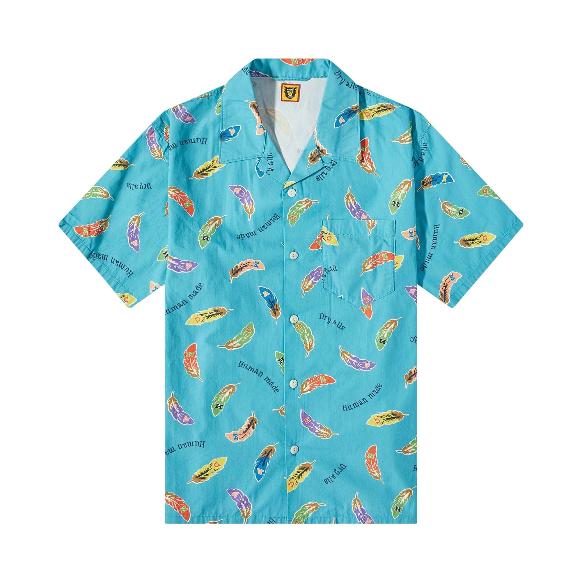 Human Made Feather Aloha Shirt 'Blue' - 1