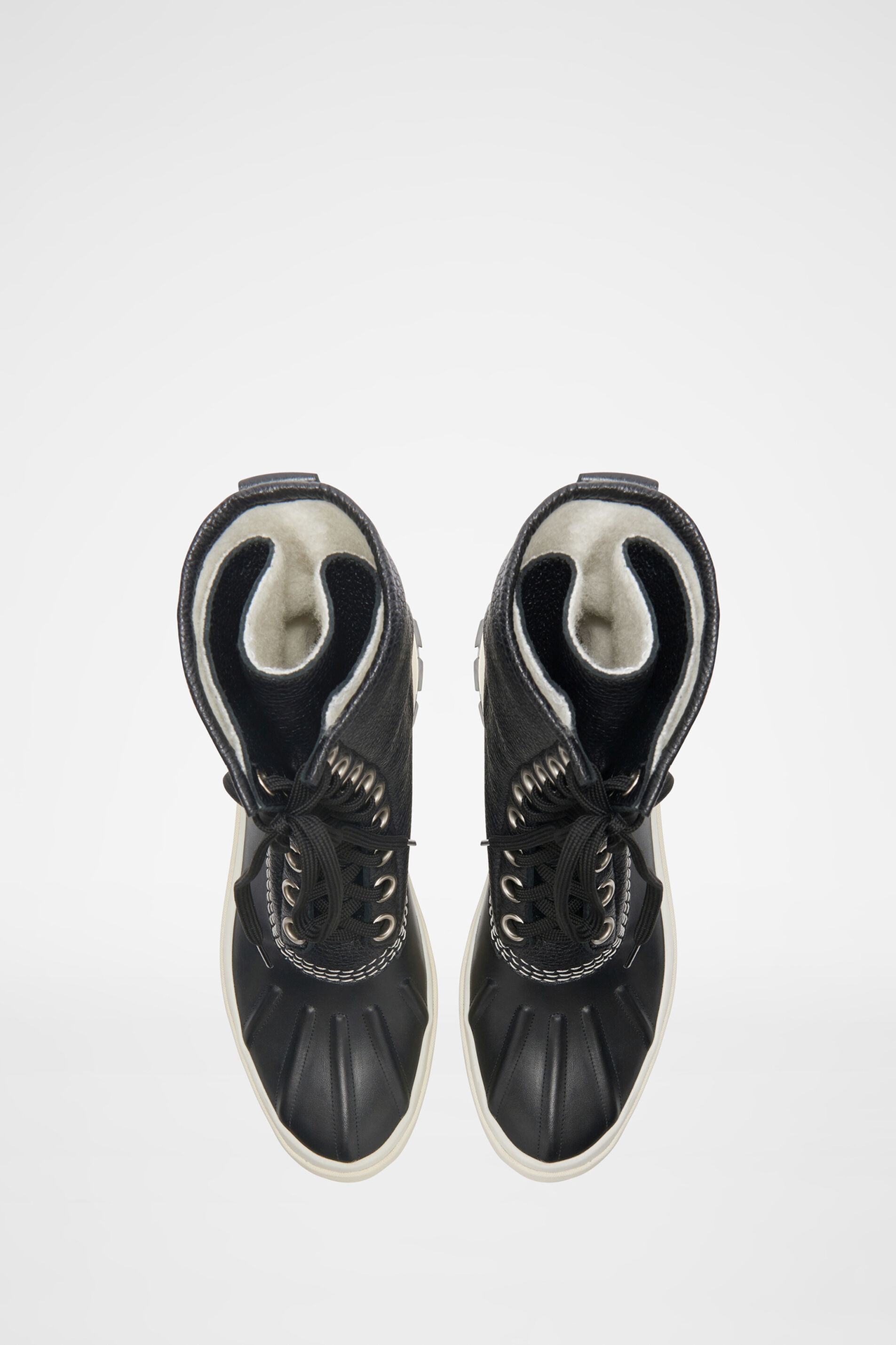 Lace-up Hiking Boots - 2