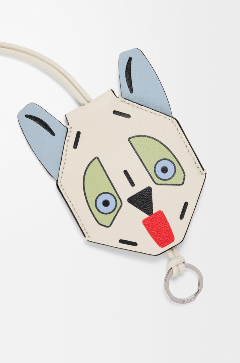 Loewe Futurist Cat keyfob in calfskin outlook