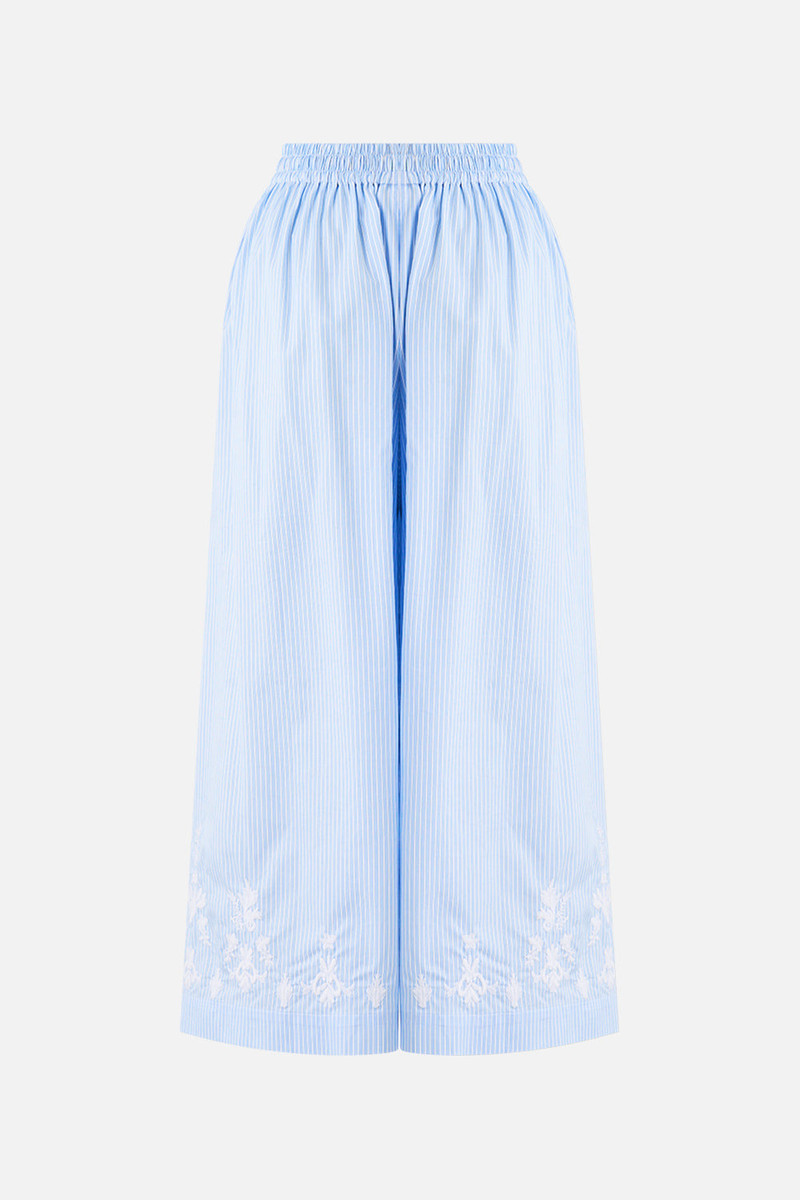 CAMILLA WIDE LEG ELASTIC WAIST PANT outlook