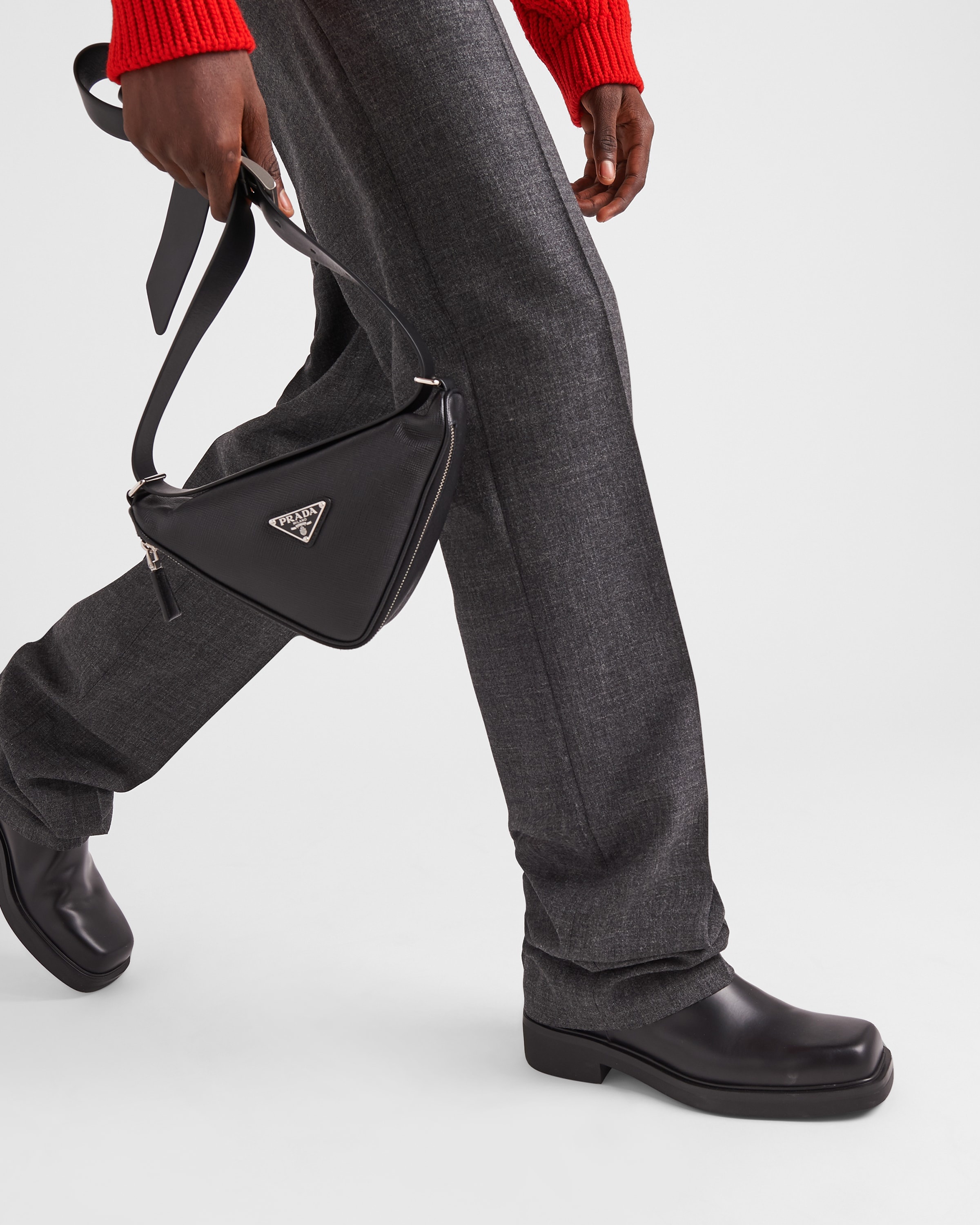 Brushed leather Chelsea boots - 3