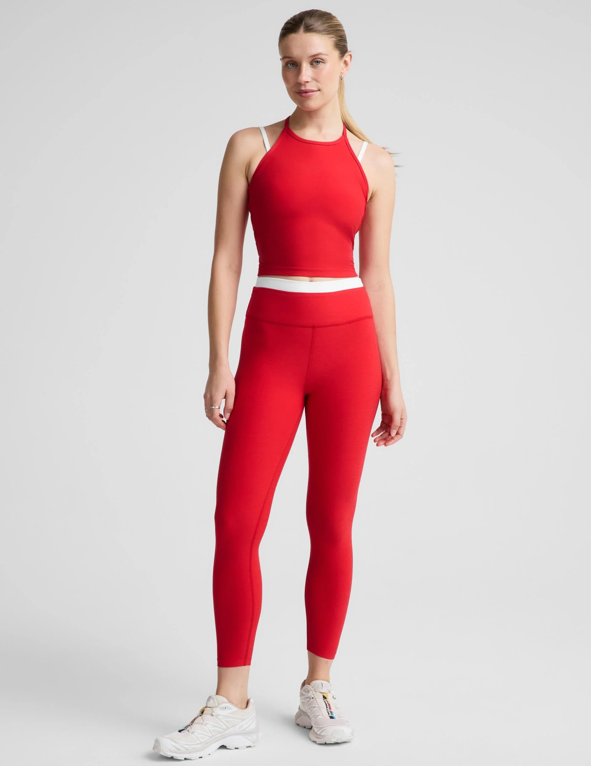 Spacedye™ Layered High Waisted Midi Legging - 1