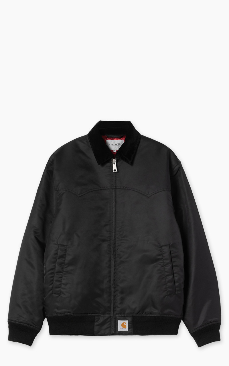 SANTA FE ALUMNI JACKET BLACK/SCARLET - 1