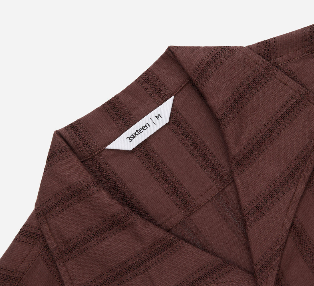 Leisure Shirt - Brick Lace Weave - 3