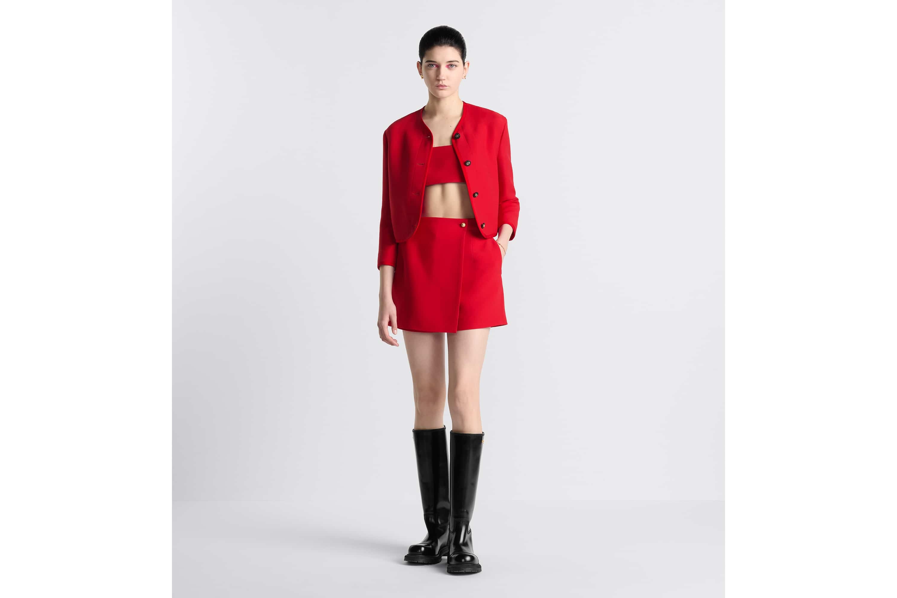 Dioramour Skort with CD Button - 2