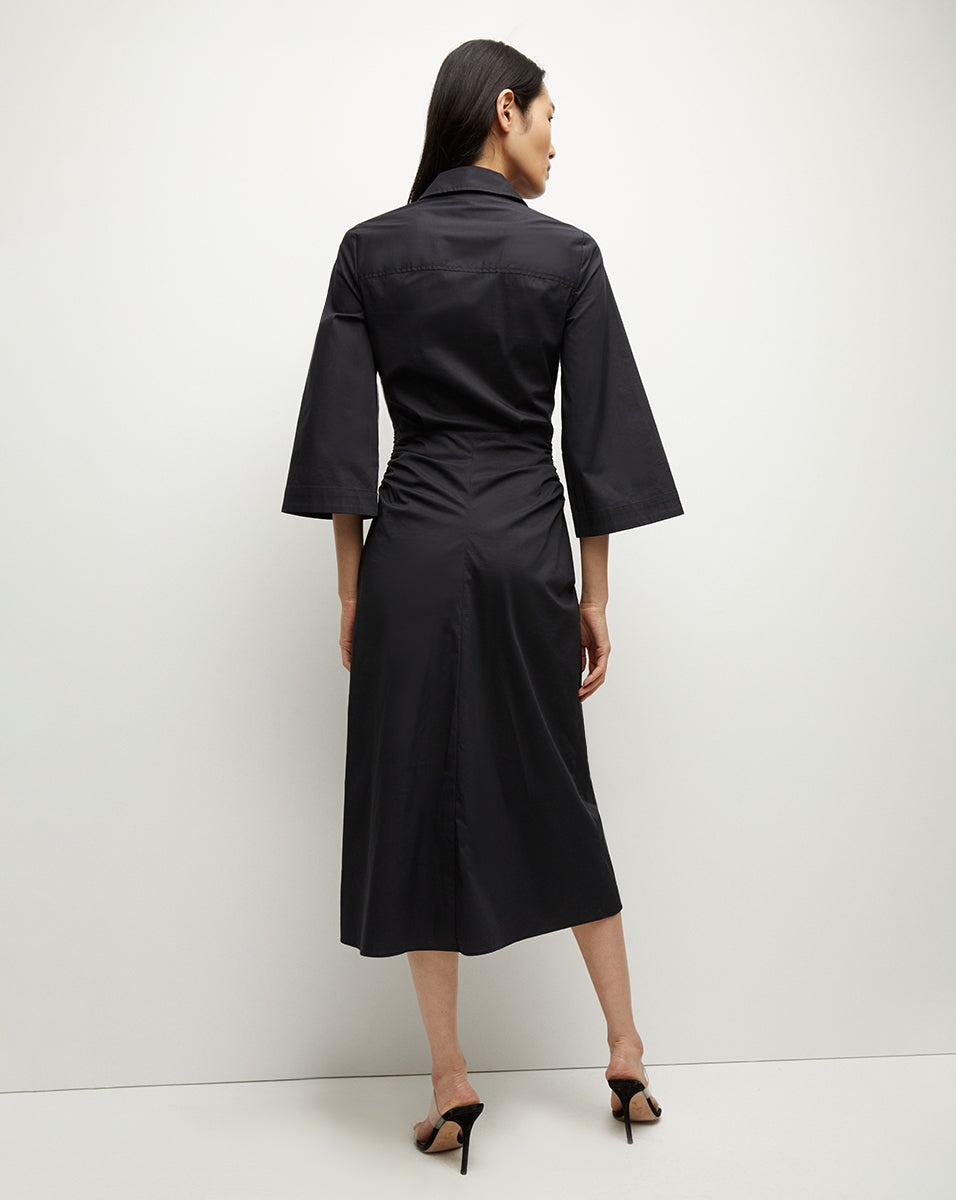 HAYDON POPLIN SHIRTDRESS - 4