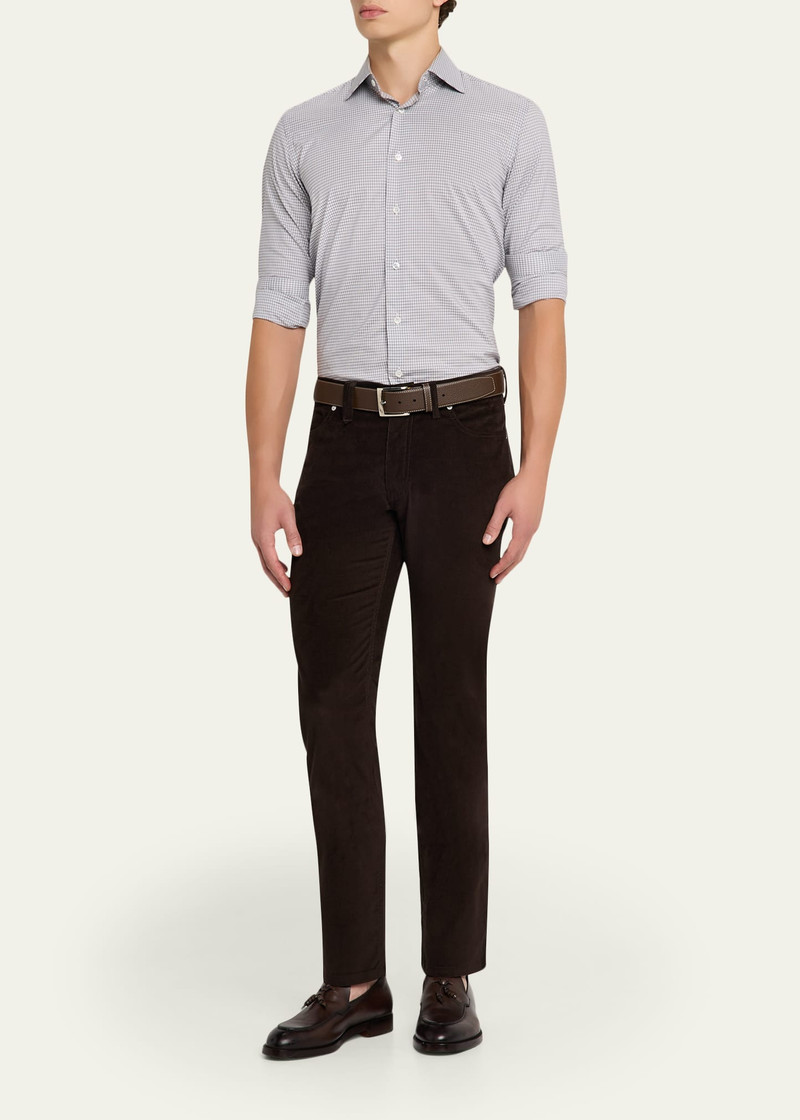 Brioni Men's Pinwale 5-Pocket Pants outlook