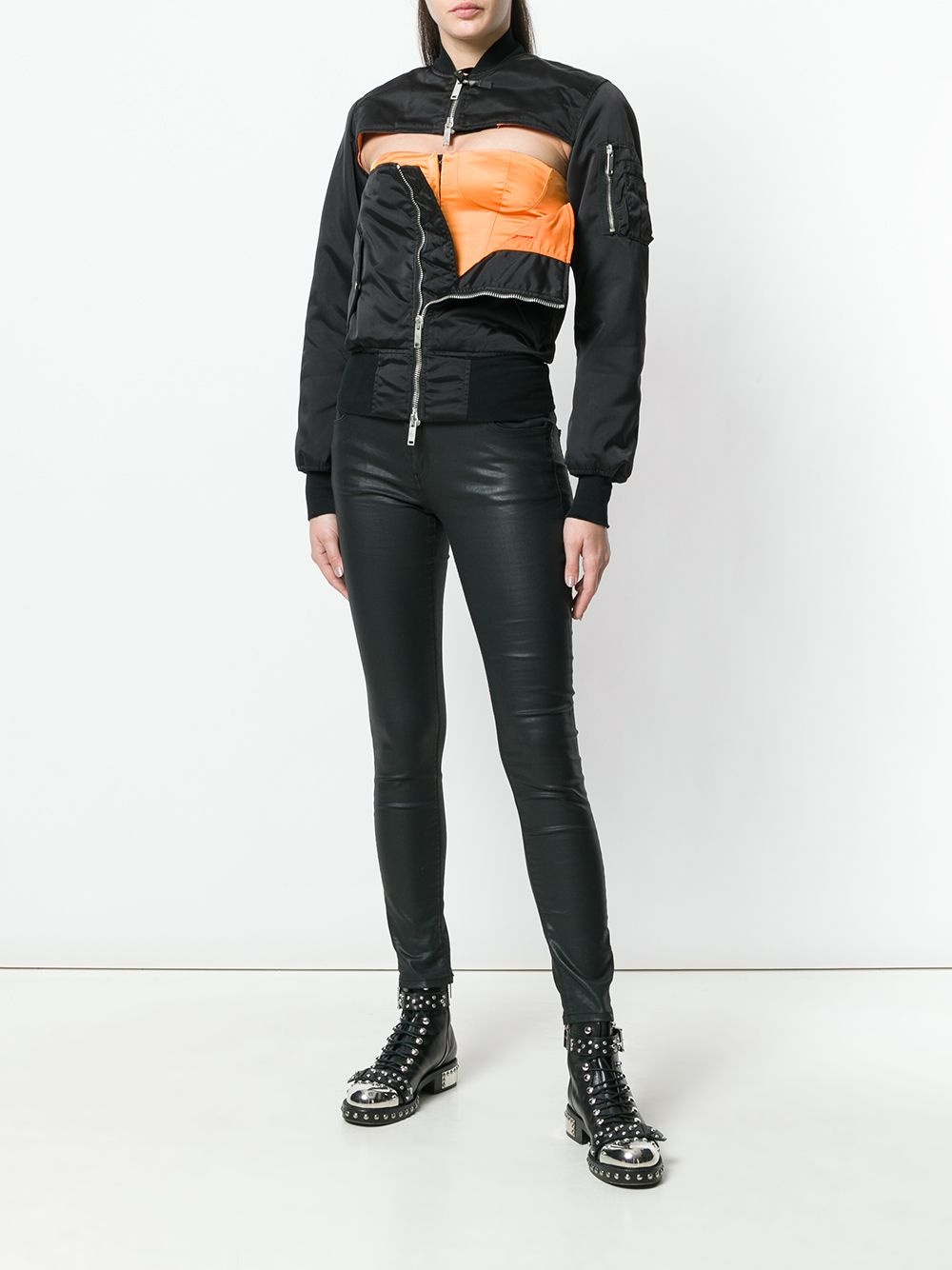front chest hole jacket - 6
