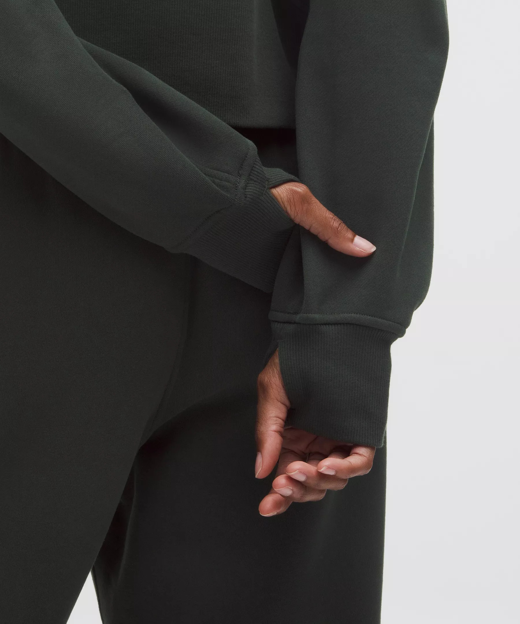 Scuba Oversized Half-Zip Hoodie - 6