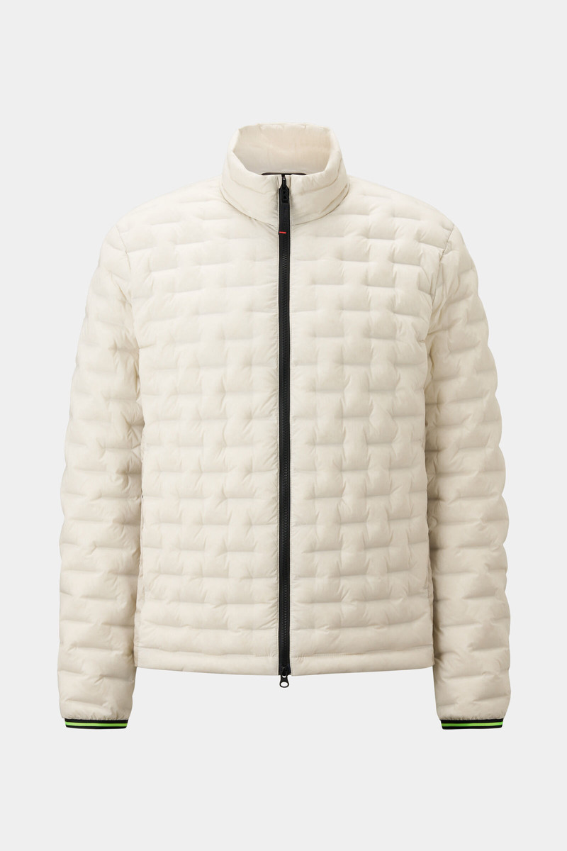 Lightweight down jacket Gray in Sand 1