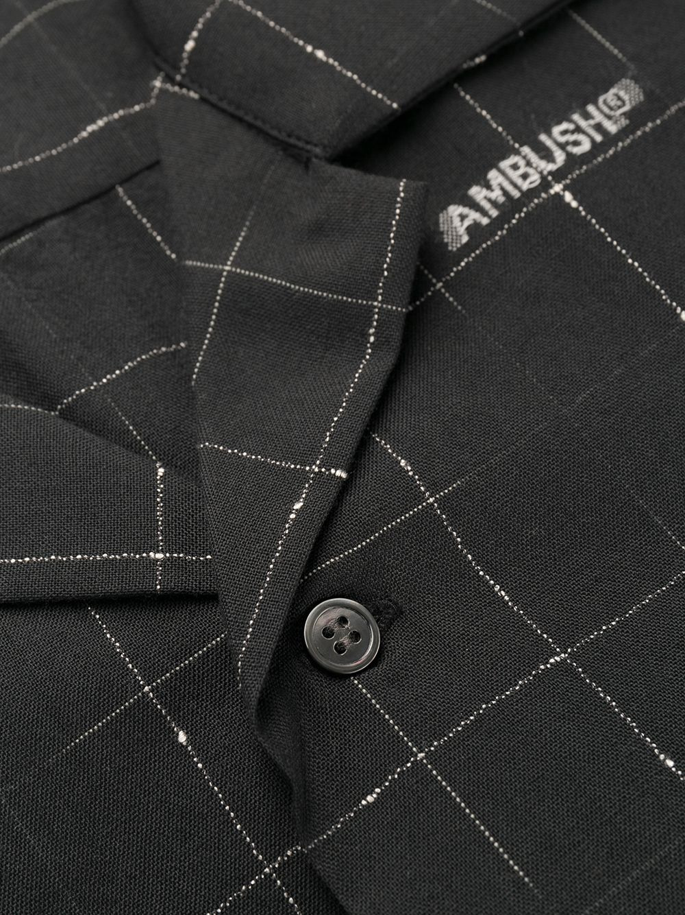 short sleeved wool shirt - 6