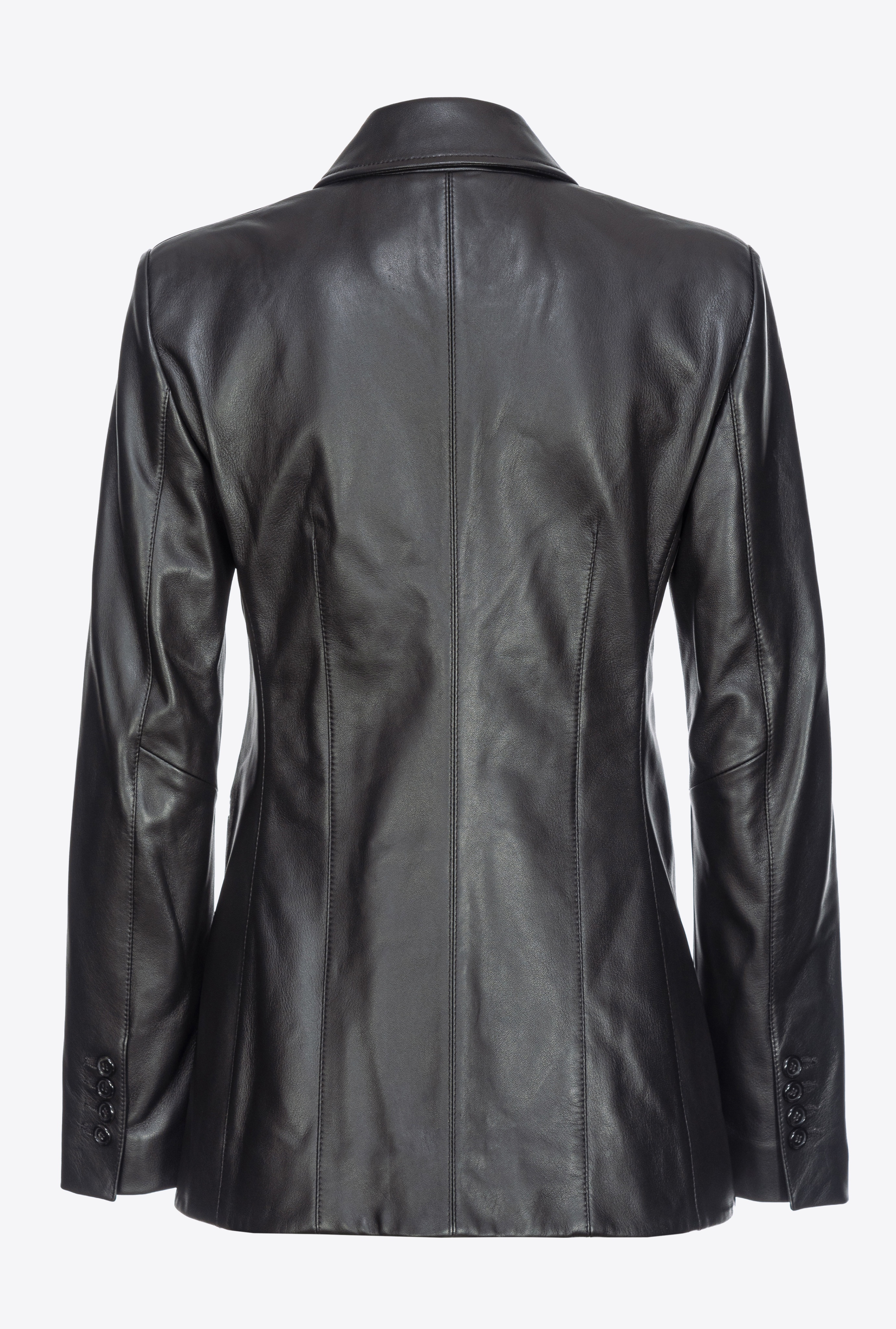 LEATHER BLAZER - 2
