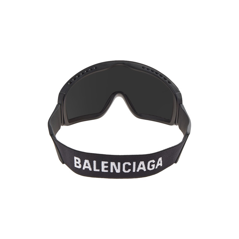BALENCIAGA Venice Beach Mask in Black outlook