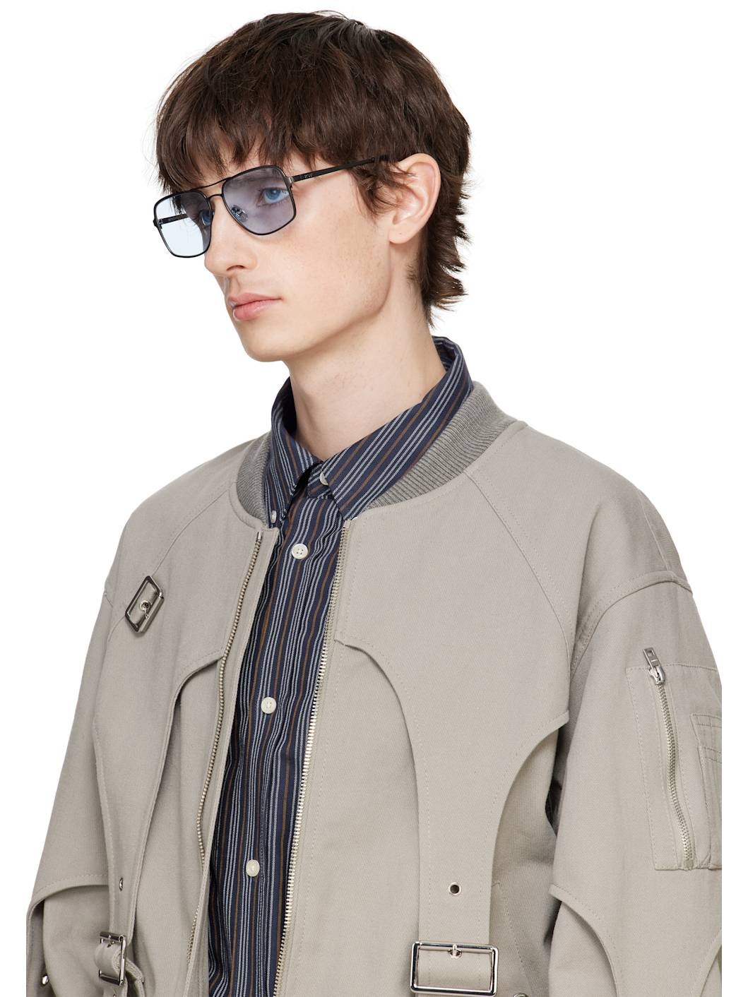 Gunmetal Spliff Sunglasses - 4