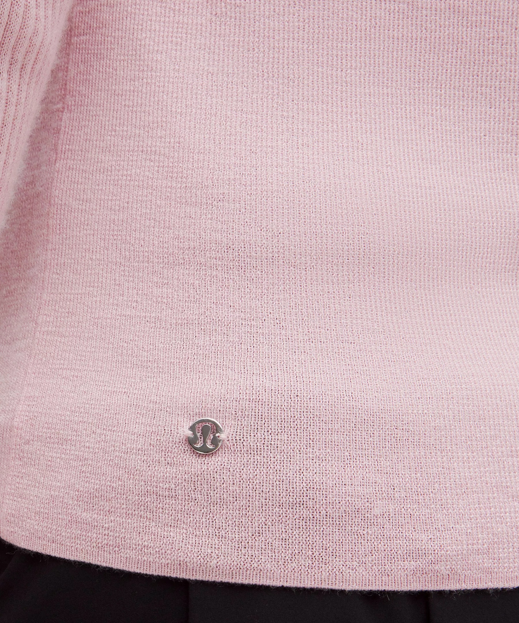 Cashmere Scalloped Cuff Crewneck - 5