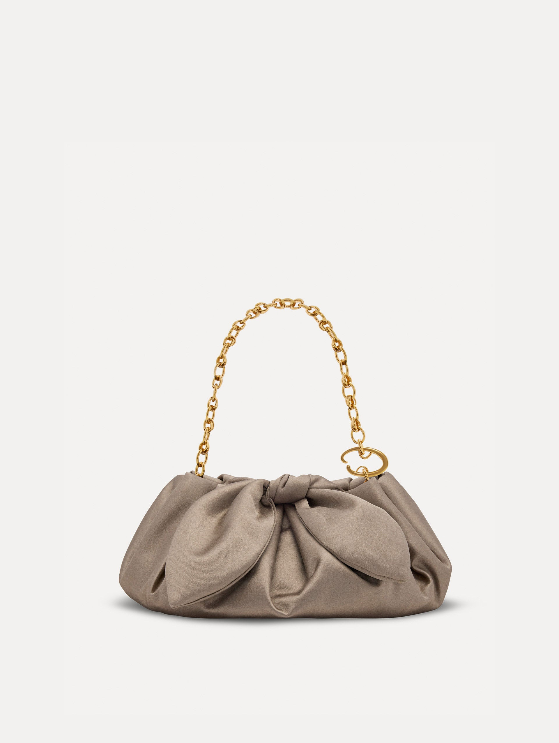 MINI SATIN BOW CLUTCH - 4