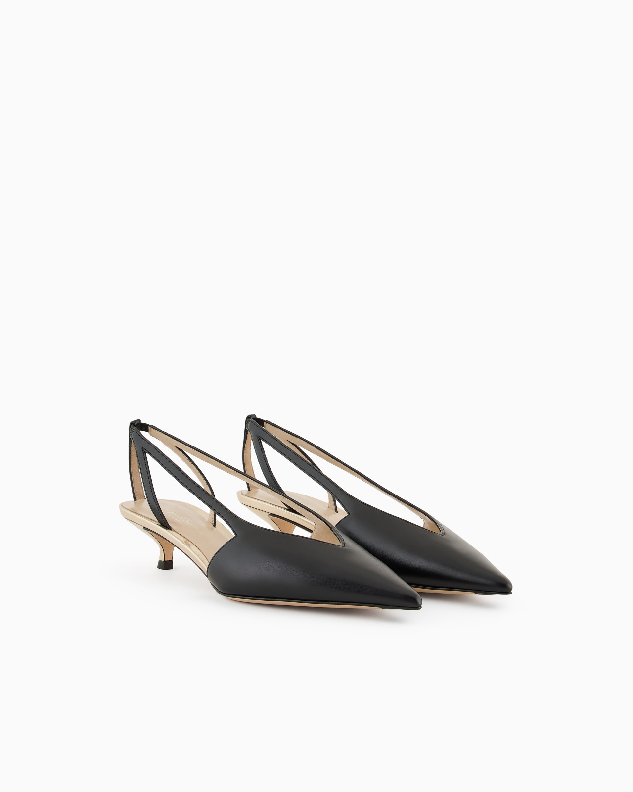 LEATHER COURT SHOES - 2