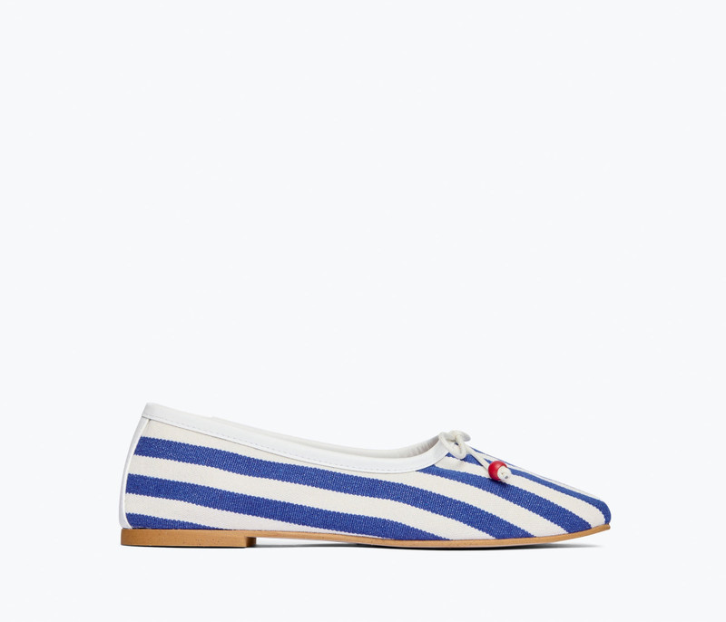 JADA SQUARE TOE BALLET FLAT 1