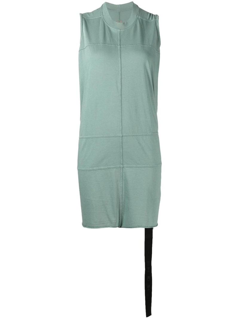 panelled crew-neck tank top 1