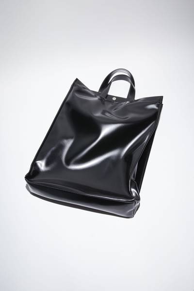Acne Studios Logo tote bag - Black outlook