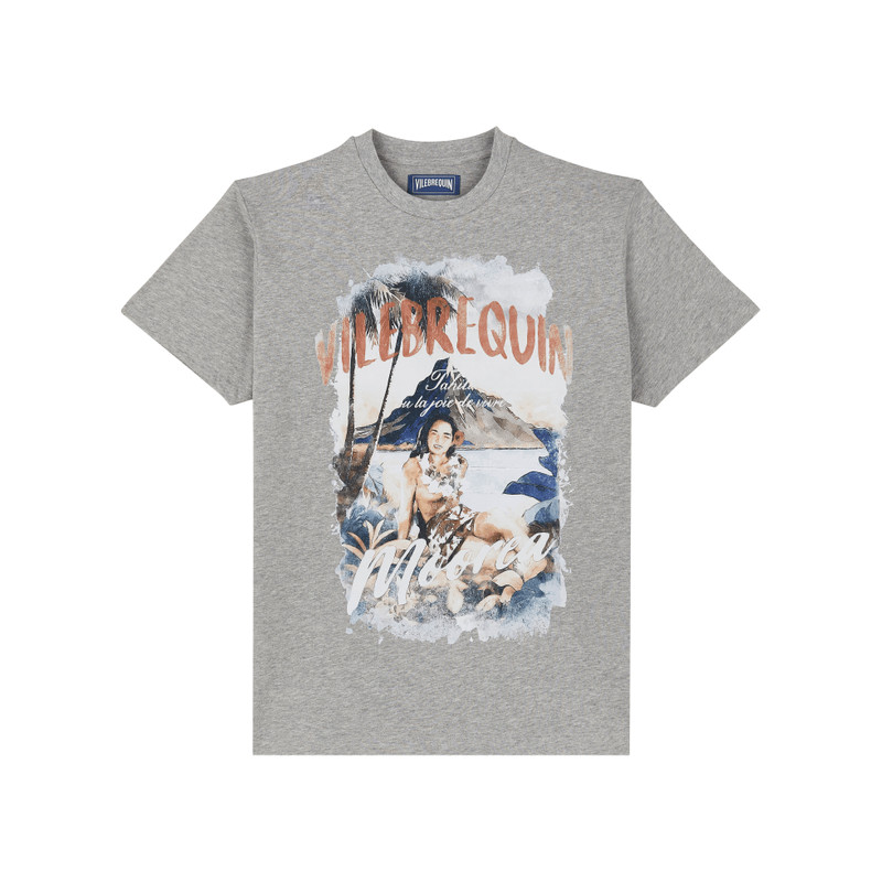 Men Cotton T-shirt VBQ Moorea 1