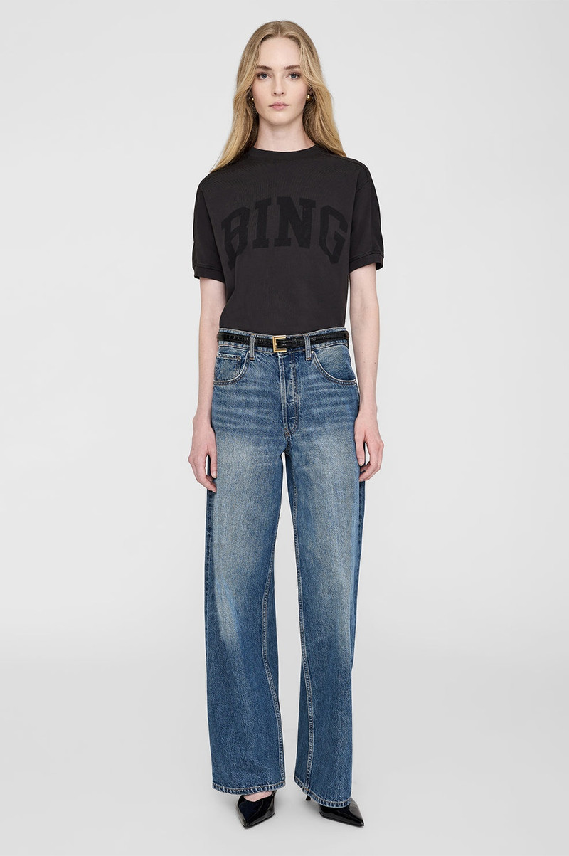 ANINE BING Jaylin Tee Bing - Vintage Black outlook