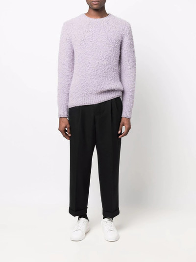 AMI Paris long-sleeved crew-neck jumper outlook