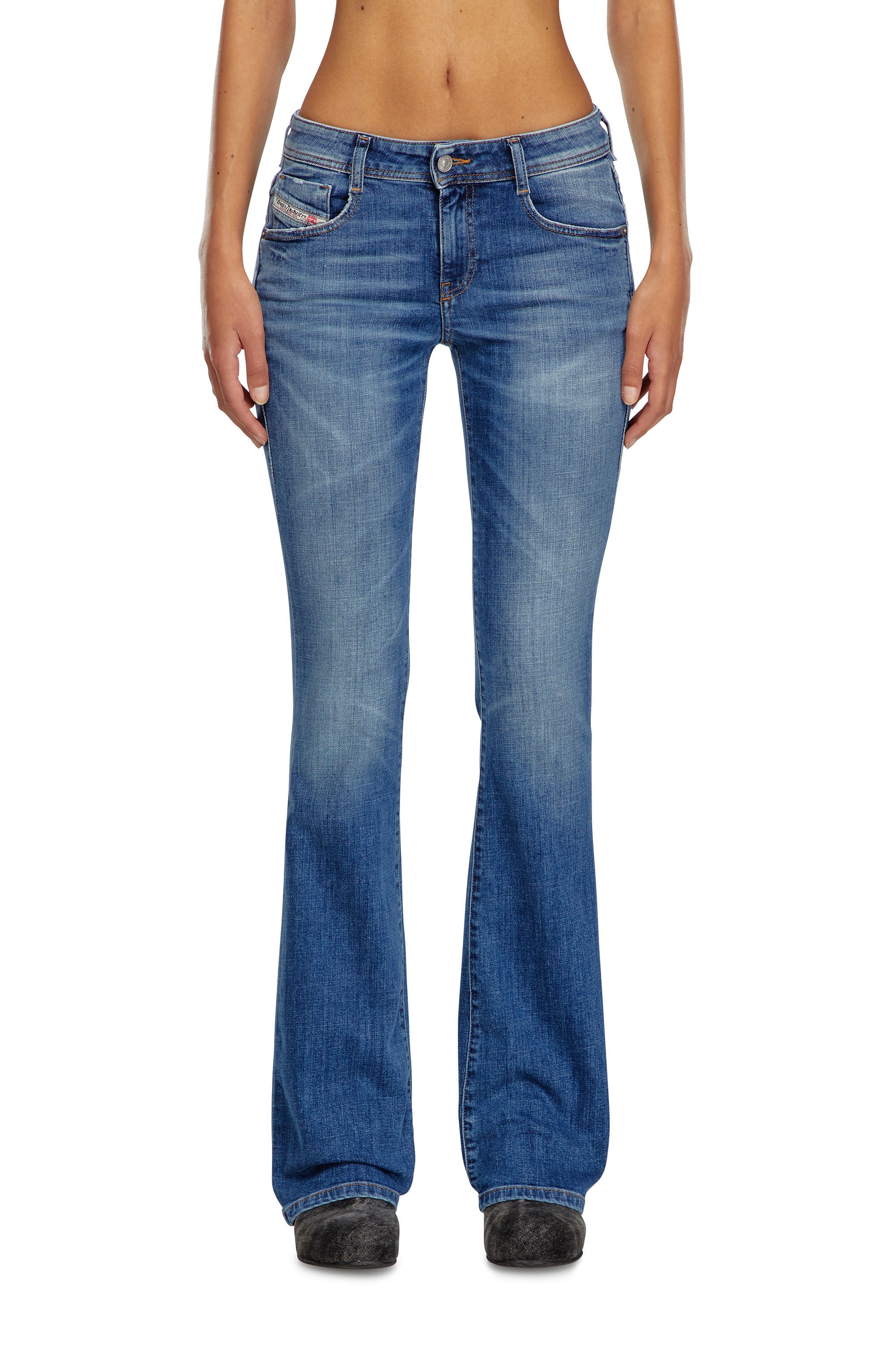 BOOTCUT AND FLARE JEANS 1969 D-EBBEY 09J33 - 1