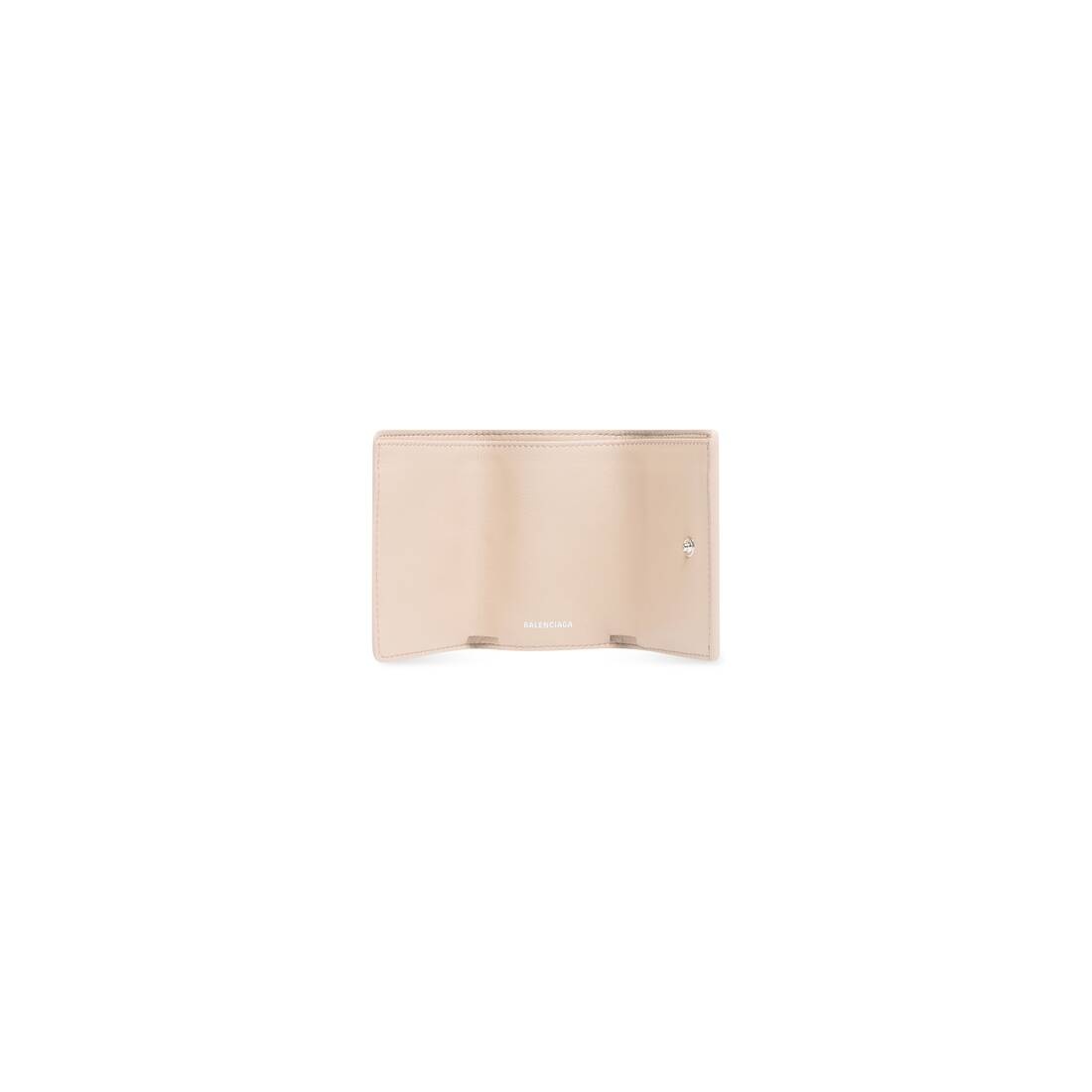 Papier Mini Wallet in Light Beige - 3