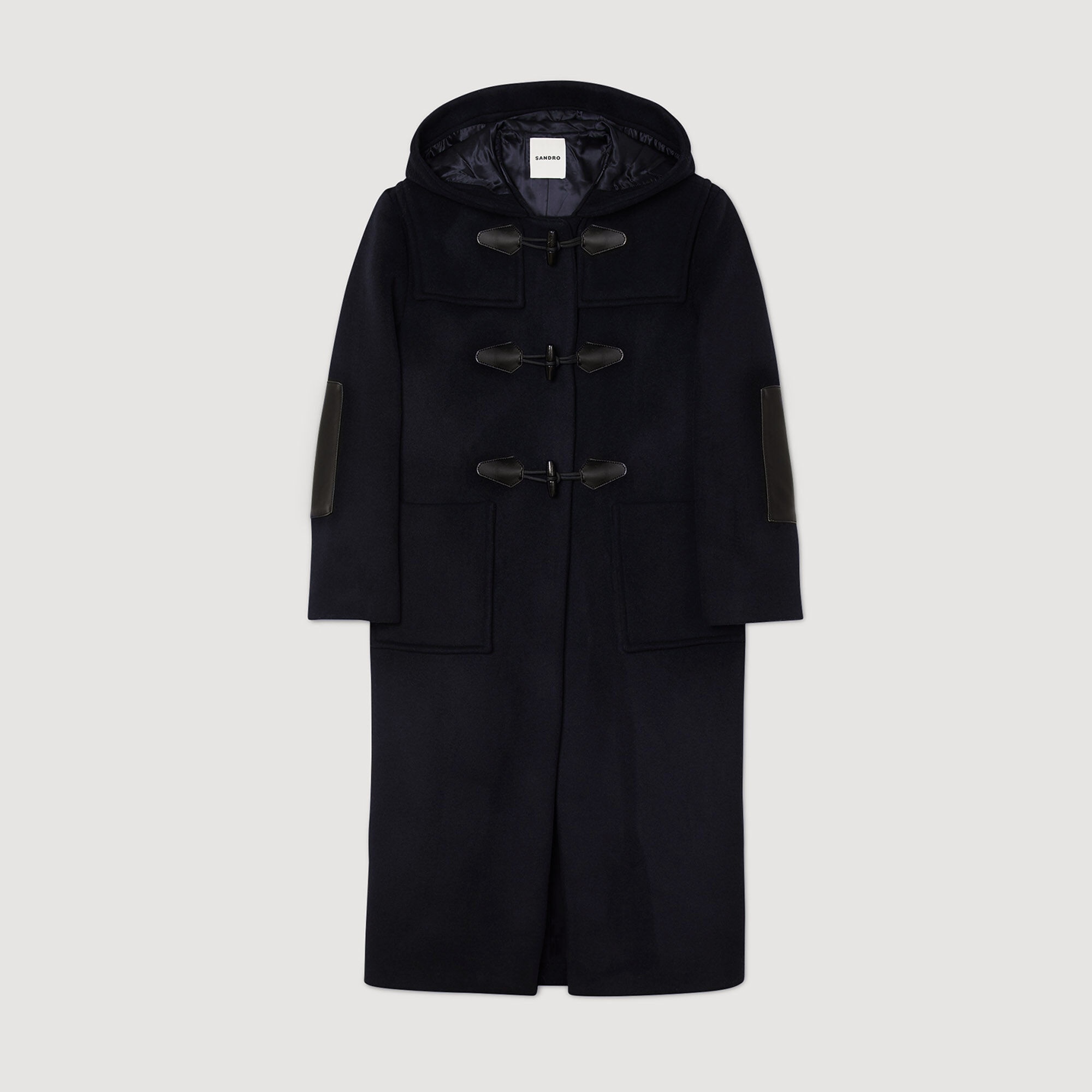 LONG DUFFLE COAT - 1