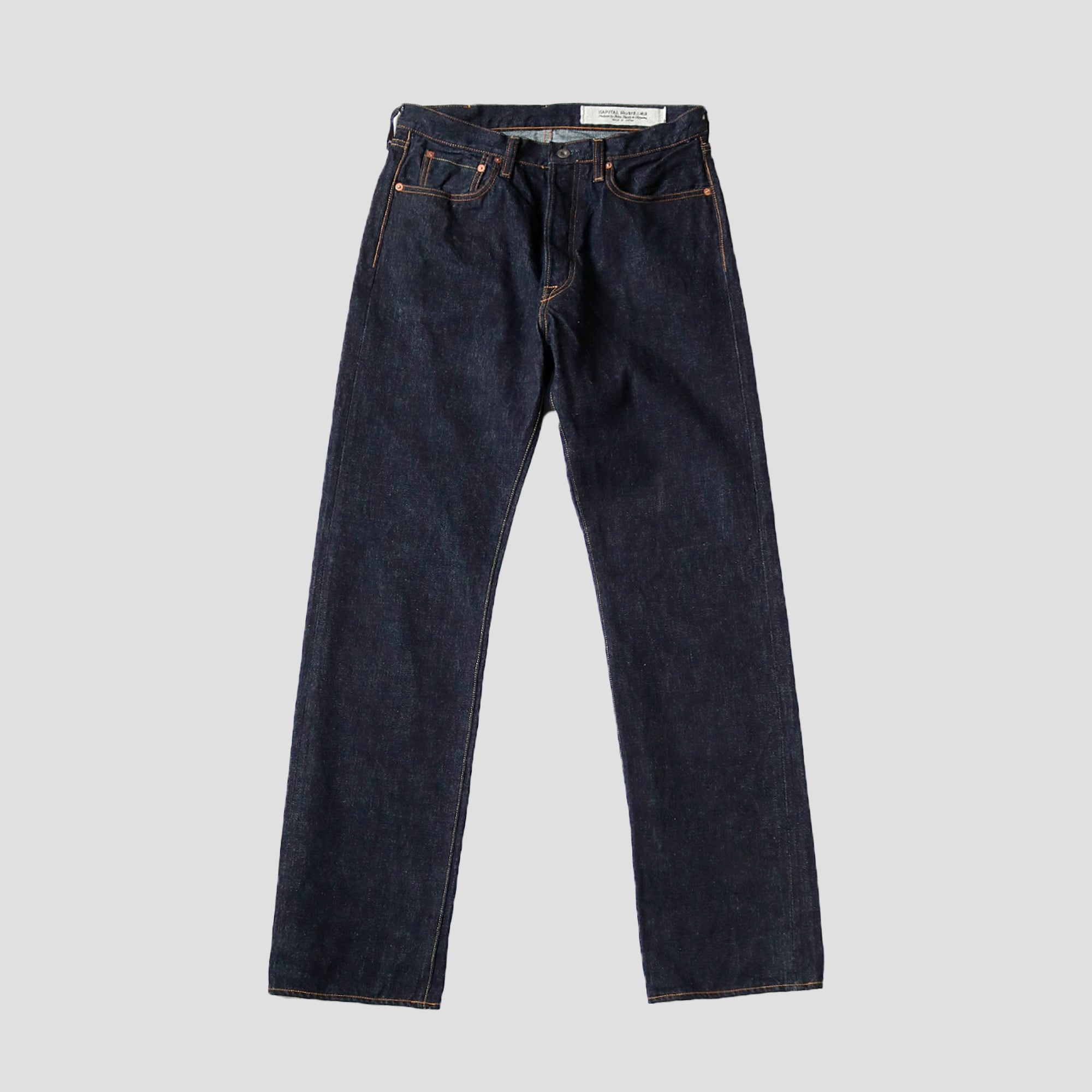 14oz 5P DENIM STRAIGHT JEANS - 1