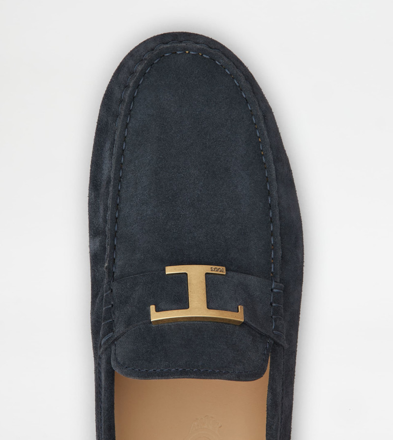 T TIMELESS GOMMINO BUBBLE IN SUEDE - BLUE, BROWN 5