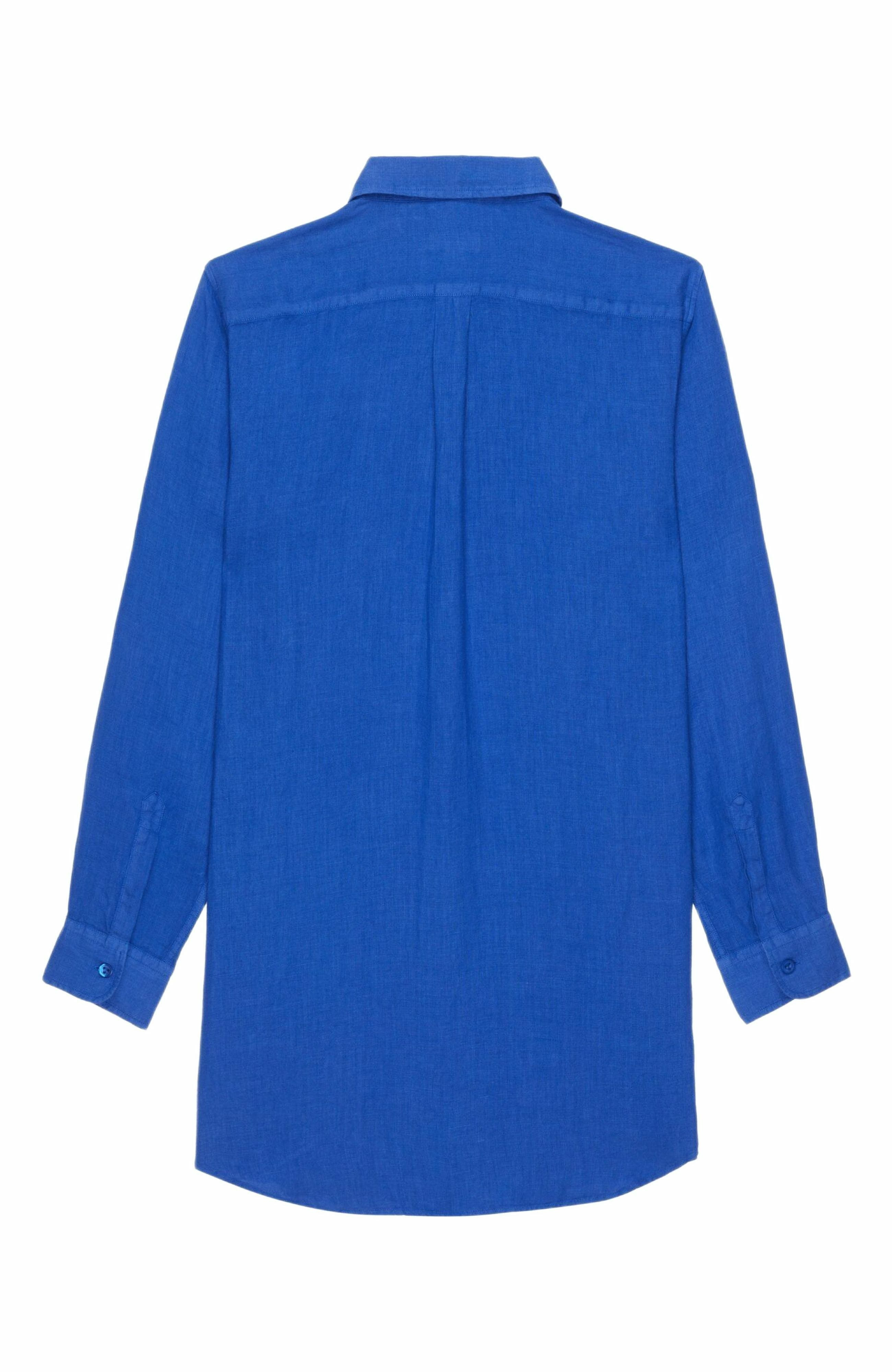 Vilebrequin Women's Solid Linen Shirt Dress in Marrakech at Nordstrom - 2