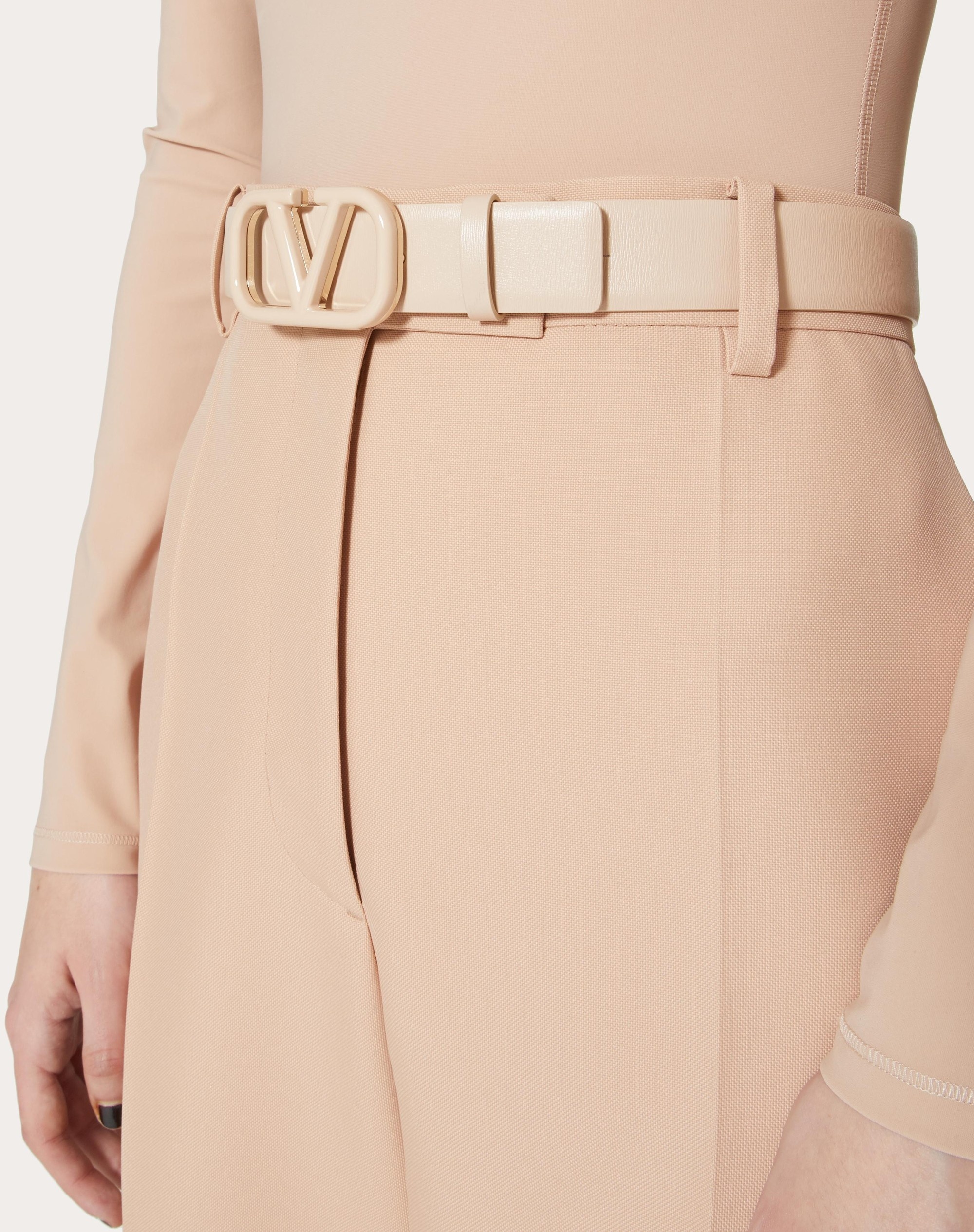 VLOGO SIGNATURE BELT IN SHINY CALFSKIN 30MM - 5