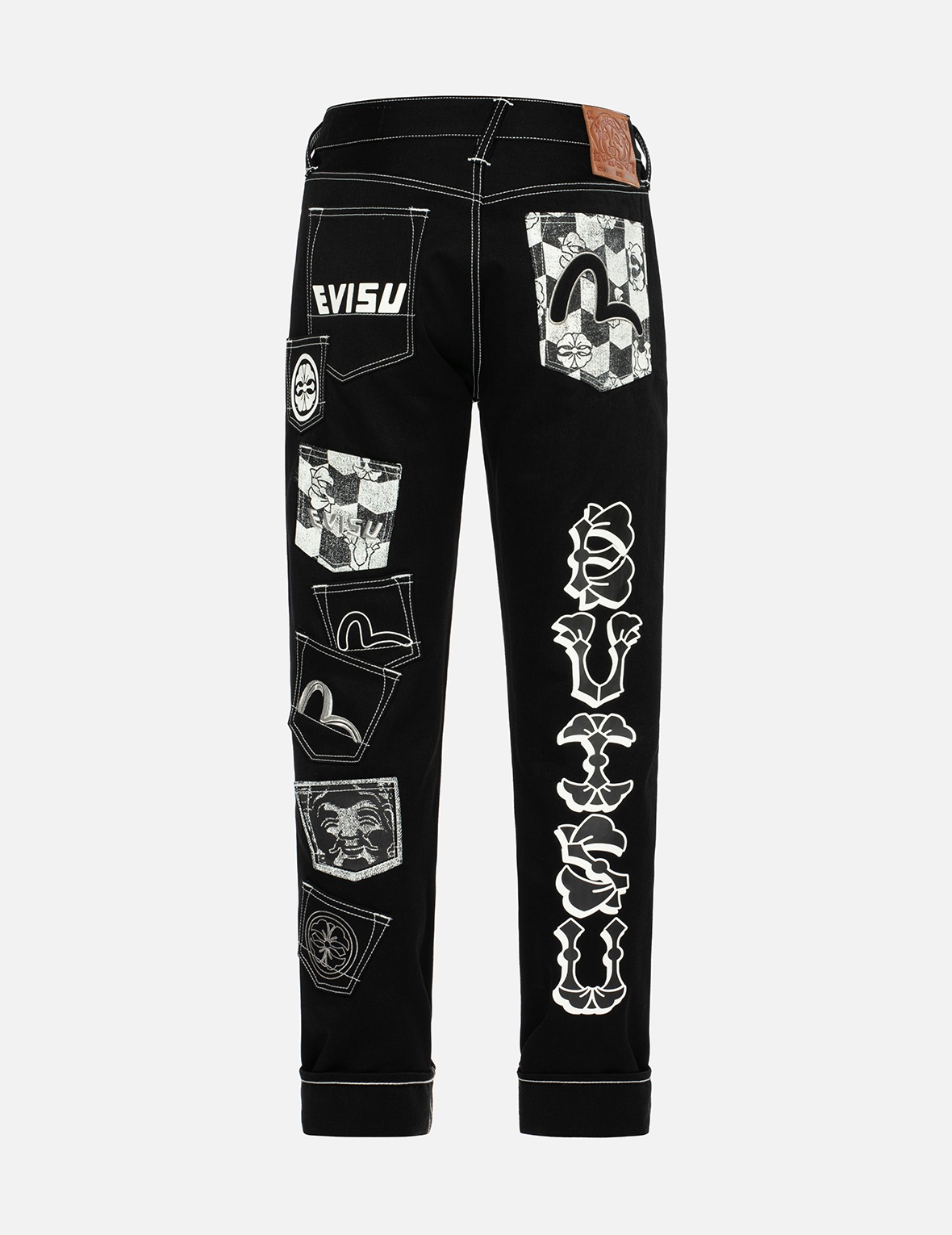 MULTI-POCKET CARROT FIT DENIM JEANS #2017 - 2