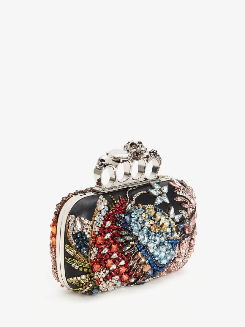 Women's Hieronymus Bosch Knuckle Clutch in Multicolor - 2