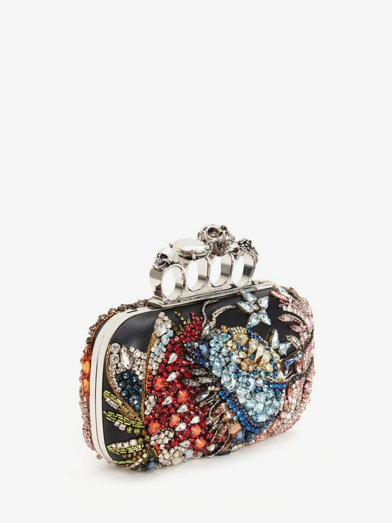 Women's Hieronymus Bosch Knuckle Clutch in Multicolor 2