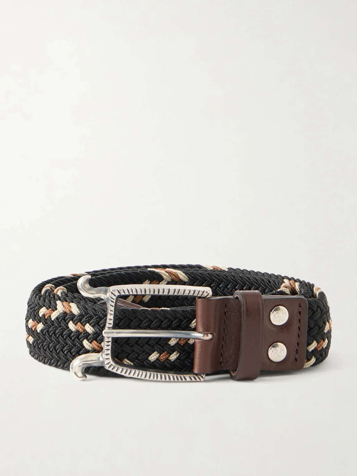 Atlas Woven Buckle Belt - 1