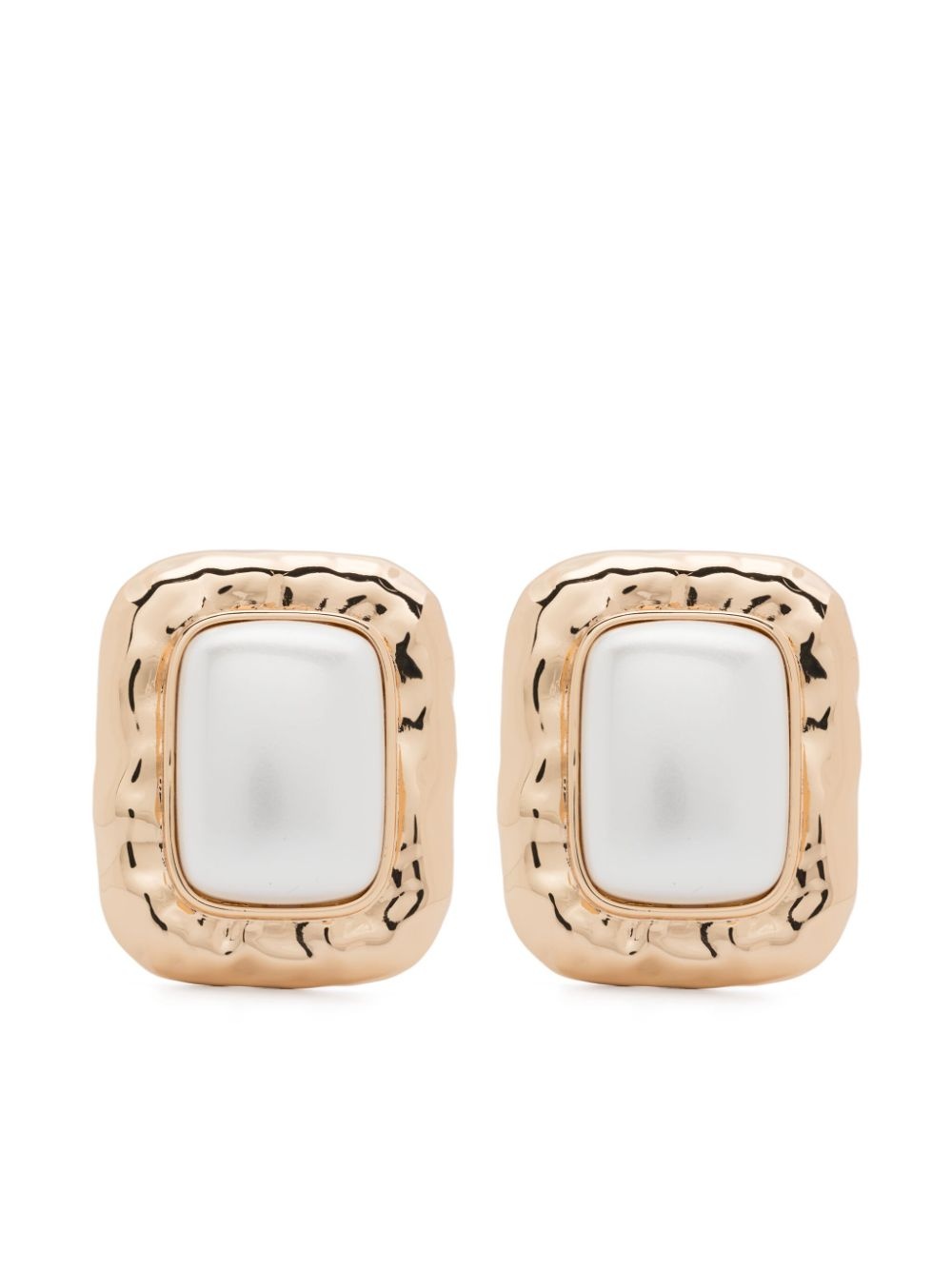 mottled earrings - 1