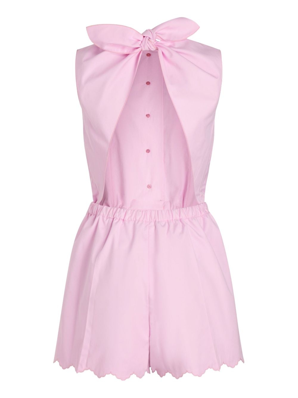 cotton poplin playsuit - 2