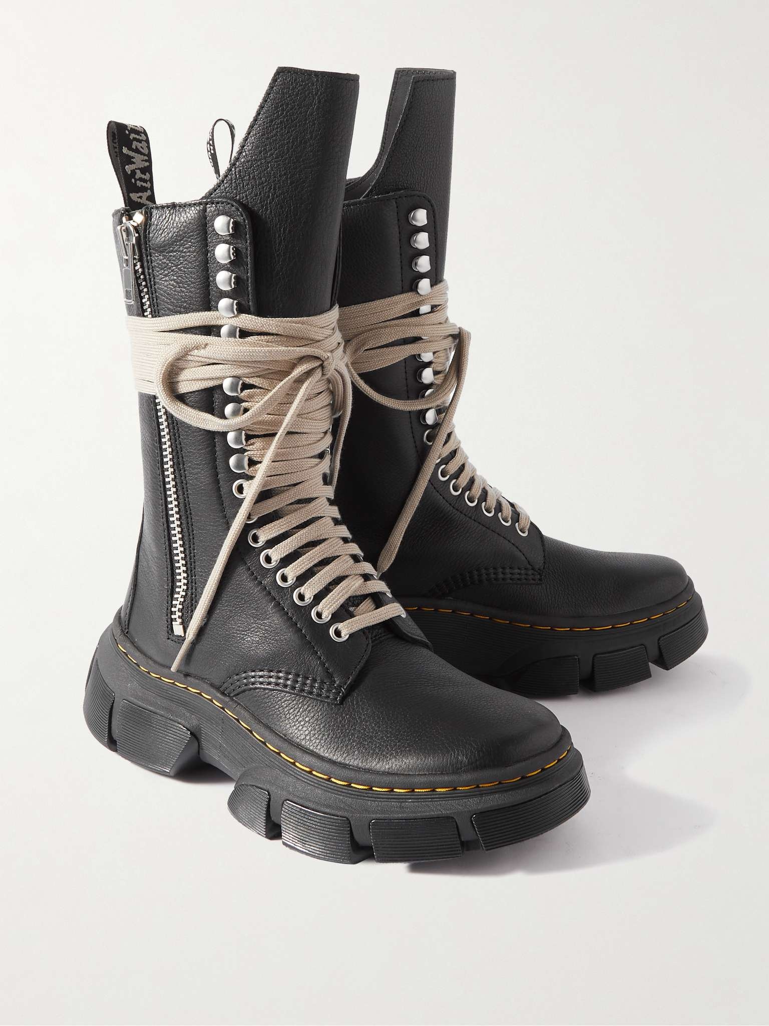 + Dr. Martens 1918 Full-Grain Leather Boots - 4