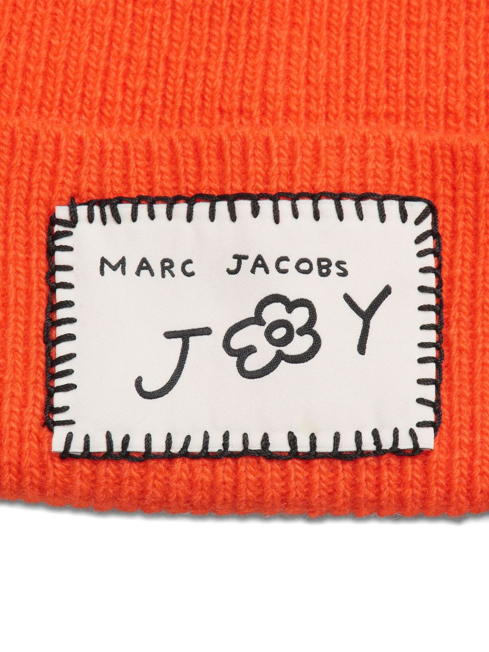 The Joy ribbed logo beanie hat - 3