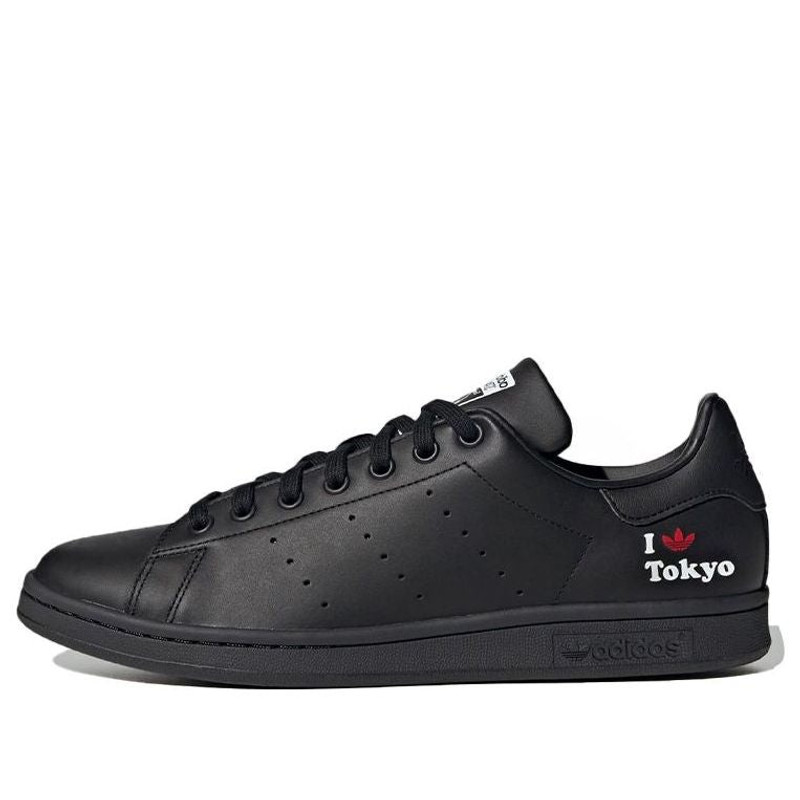 adidas originals Stan Smith 'Black White Red' H67742 - 1