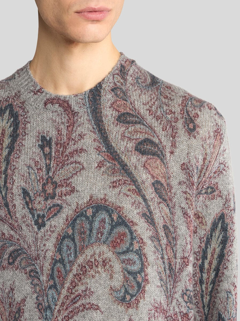 Etro CASHMERE JACQUARD JUMPER outlook